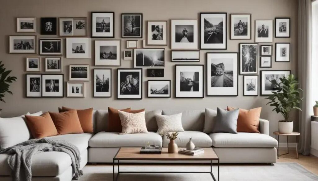 Decoração de parede com fotos: crie um ambiente acolhedor e estiloso