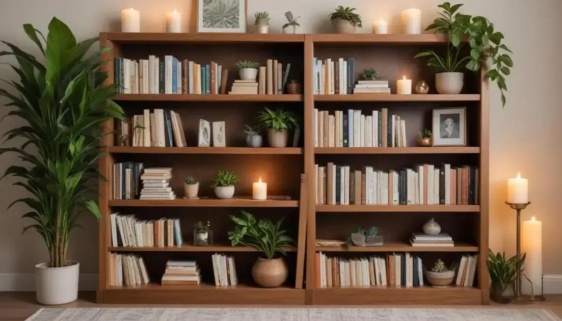 Dicas para organizar livros na decoração