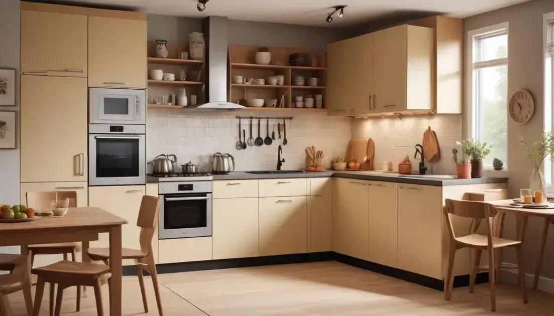 Vantagens de ter uma cozinha compacta