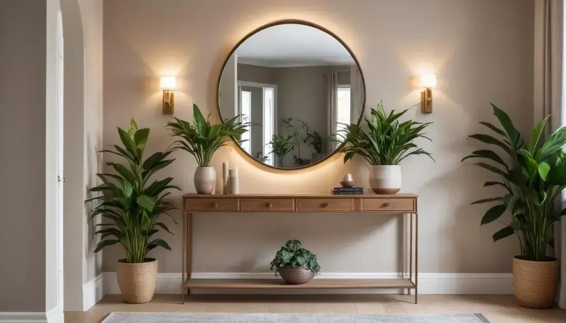 Decoração de hall de entrada: transforme sua entrada em um espaço acolhedor