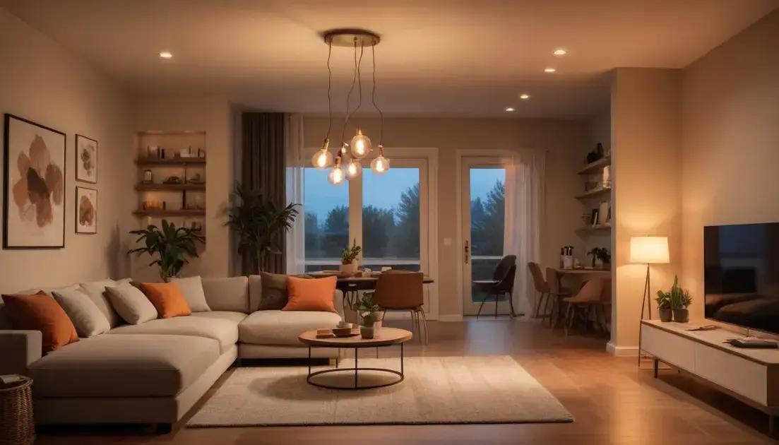 Vantagens das lâmpadas inteligentes para o seu lar