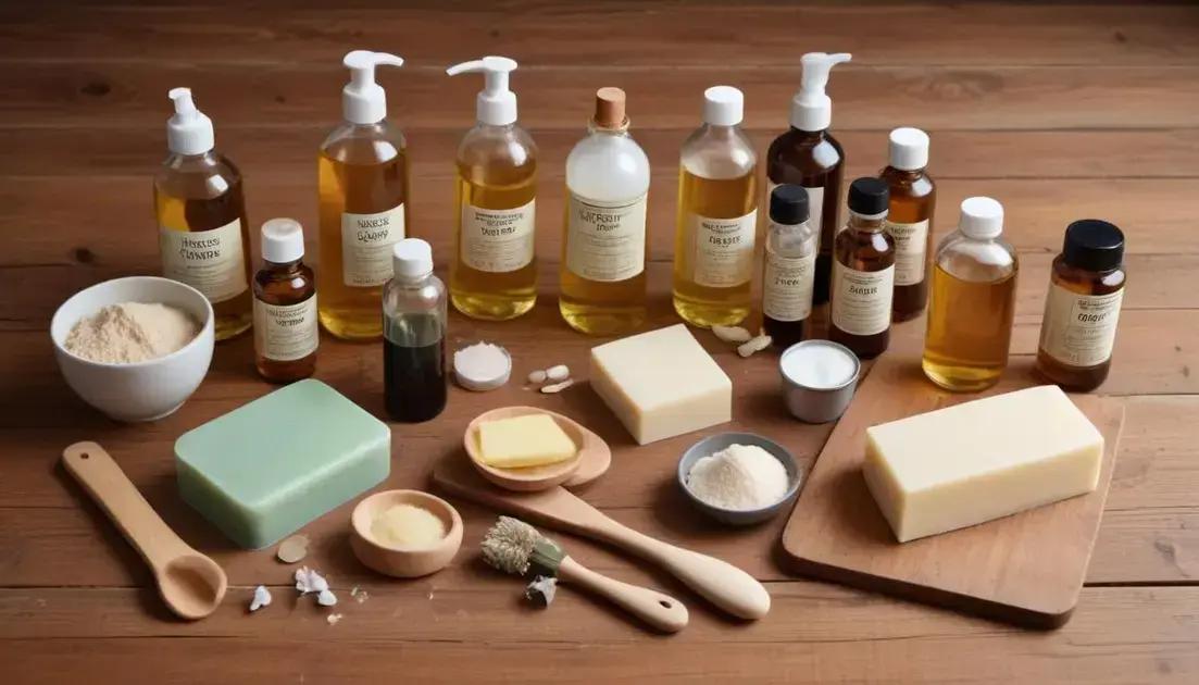 Materiais e ingredientes essenciais