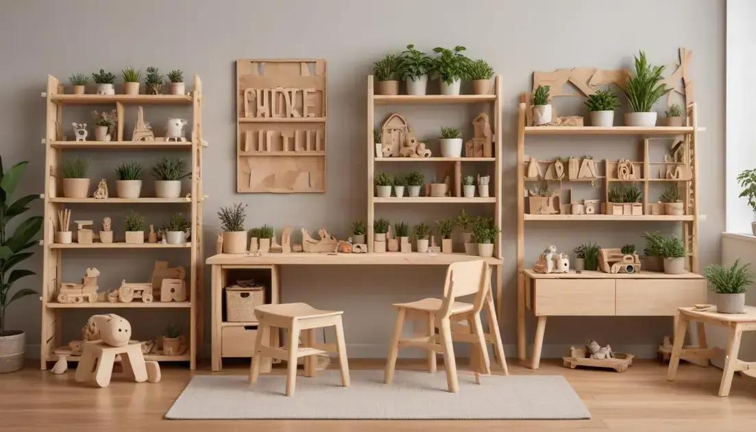 Ideias criativas de projetos DIY com madeira