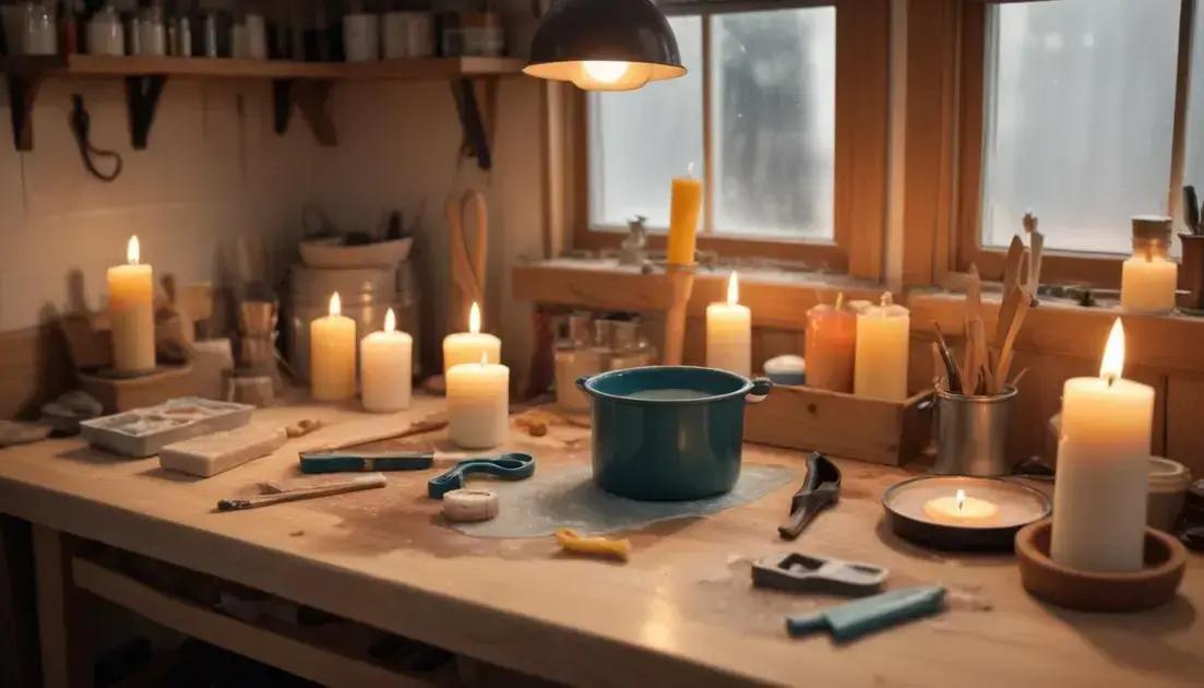 Cuidados e segurança ao fazer velas