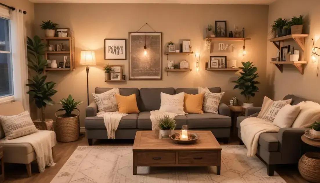 Organização de casa com DIY: transforme seu lar de forma criativa e econômica