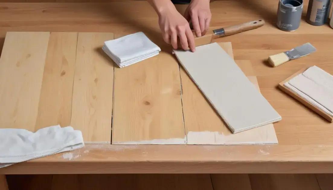 Passo a passo: como preparar a madeira