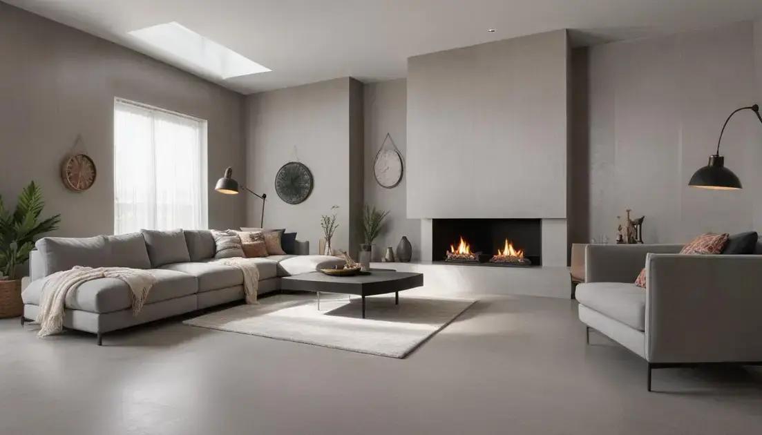 Vantagens de utilizar cimento na decoração