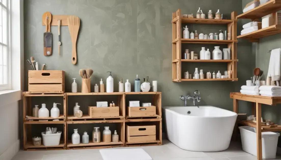 Materiais essenciais para projetos de DIY no banheiro