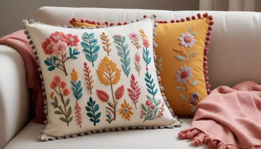 Como personalizar sua capa de almofada