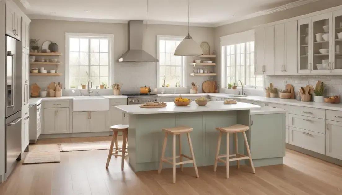 Tons e cores que valorizam uma decoração simples