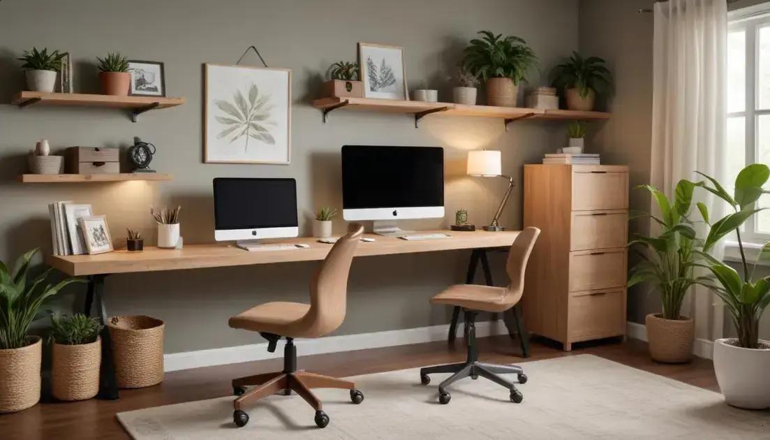 Elementos essenciais para um home office funcional Elementos essenciais para um home office funcional