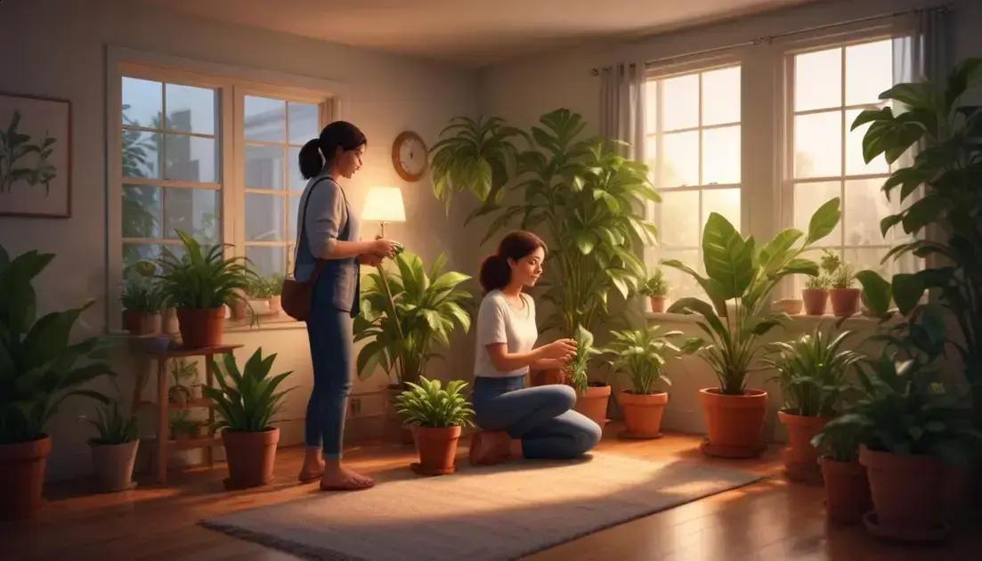 Cuidados essenciais para plantas de interior