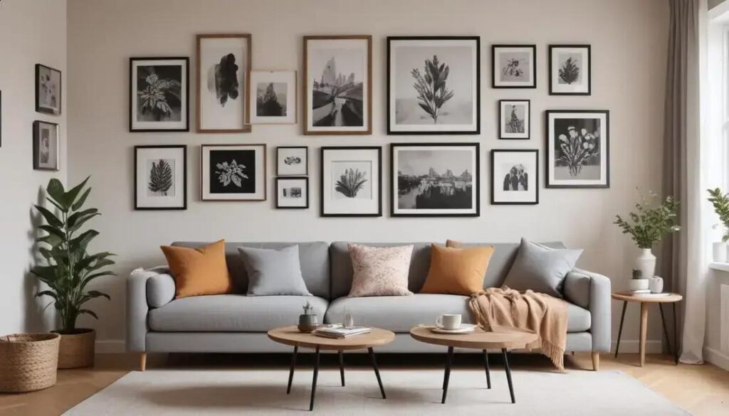 Decoração com quadros na parede: ideias criativas para transformar seu espaço
