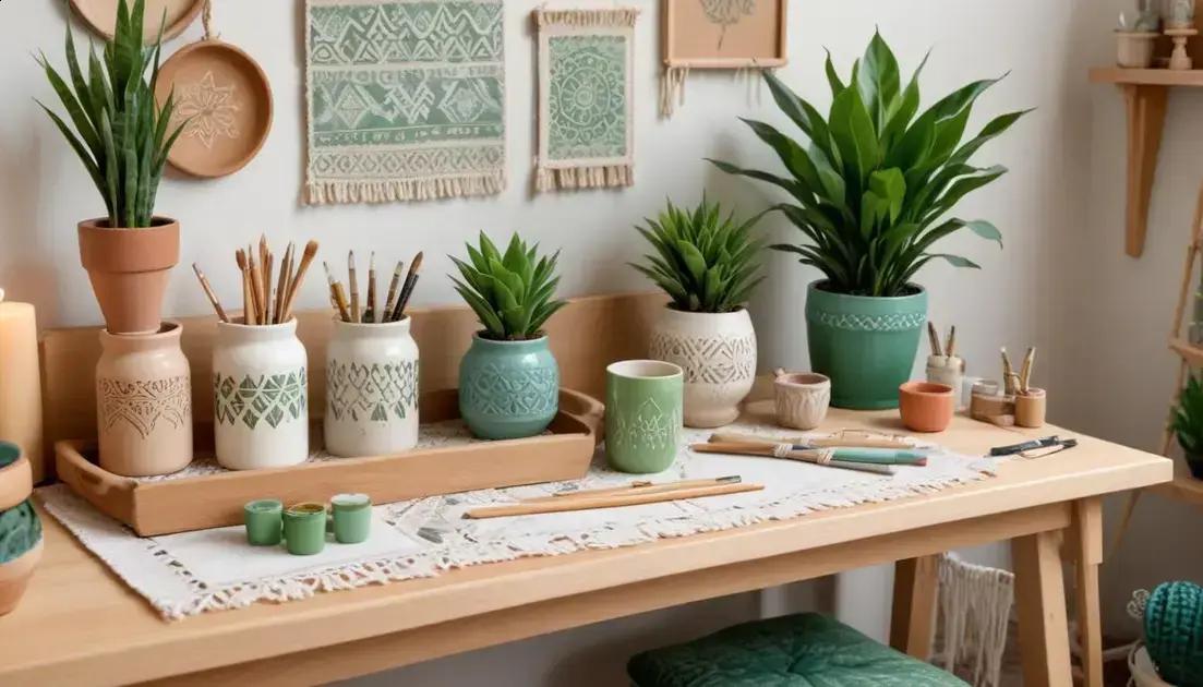 DIY e personalização: projetos fáceis para criar objetos únicos