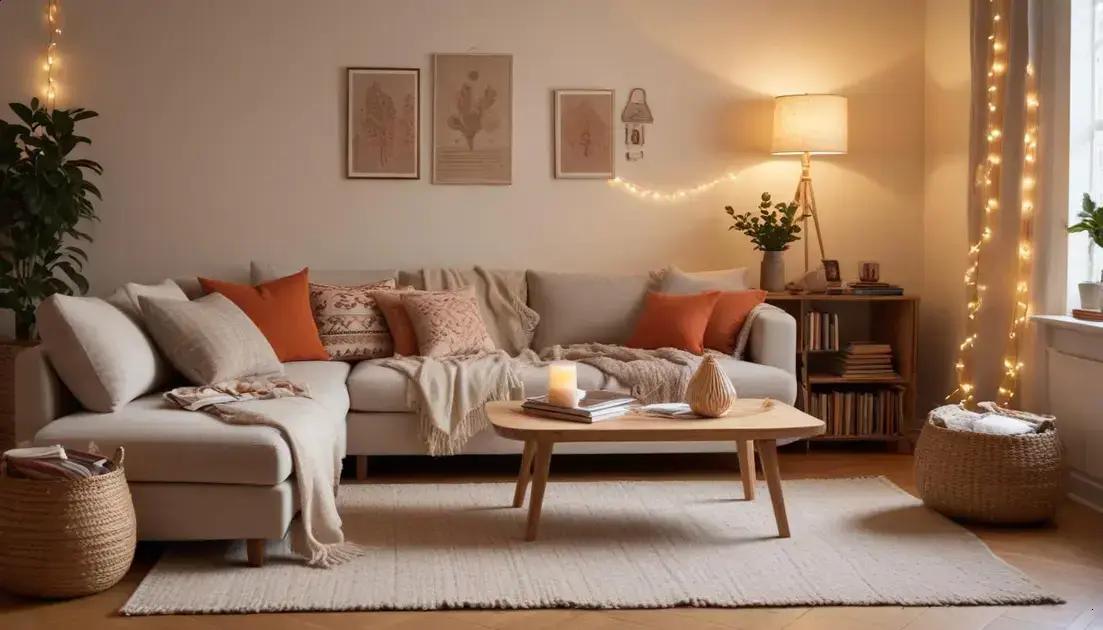 Iluminação, tecidos e acessórios que transformam com pouco dinheiro