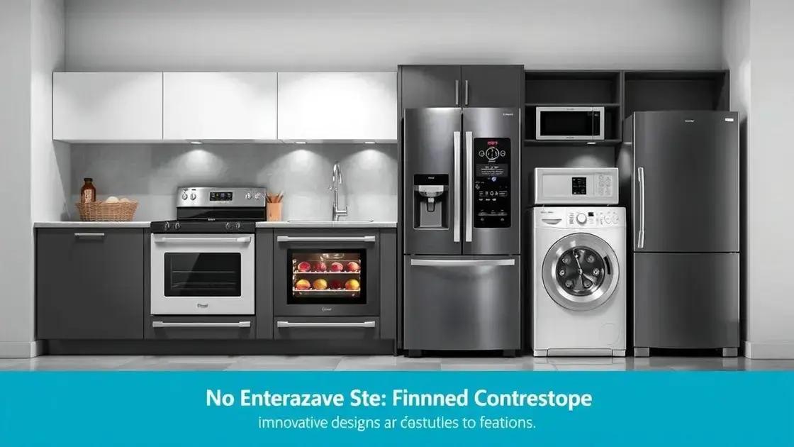 Melhores lançamentos de eletrodomésticos 2025: quem vai surpreender?