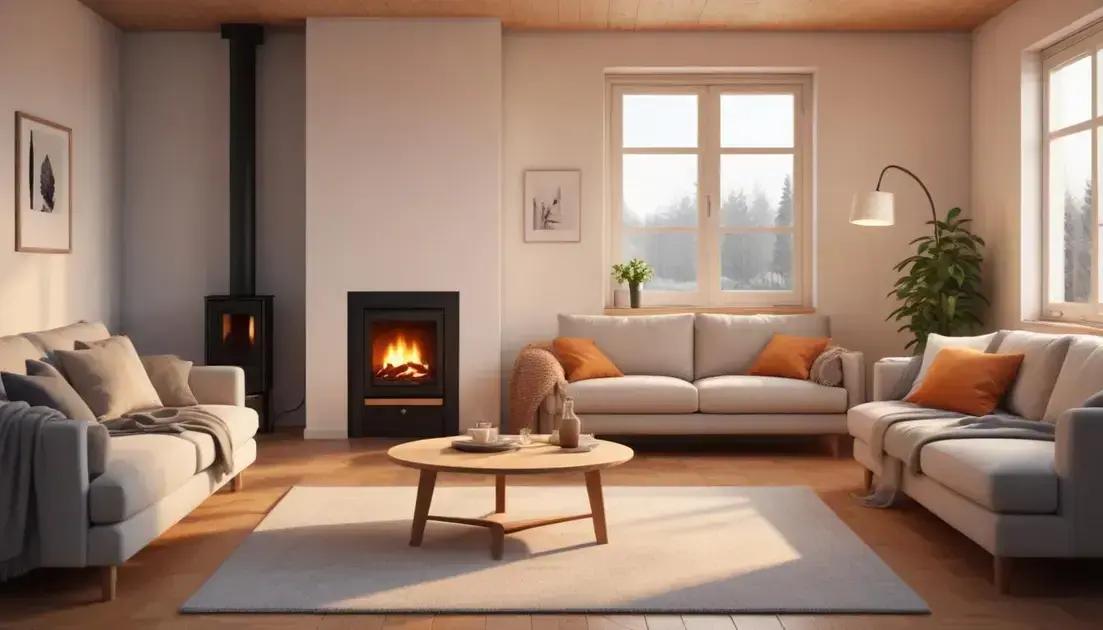 Aquecedor de ambiente silencioso e econômico: conforto com eficiência