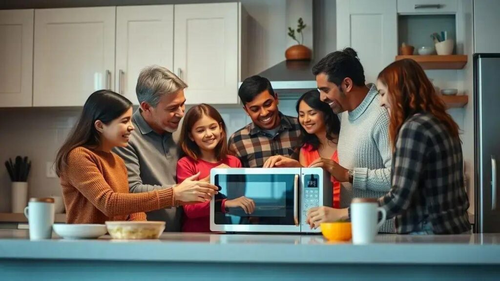 Melhor micro-ondas para família grande: 5 opções incríveis em 2025