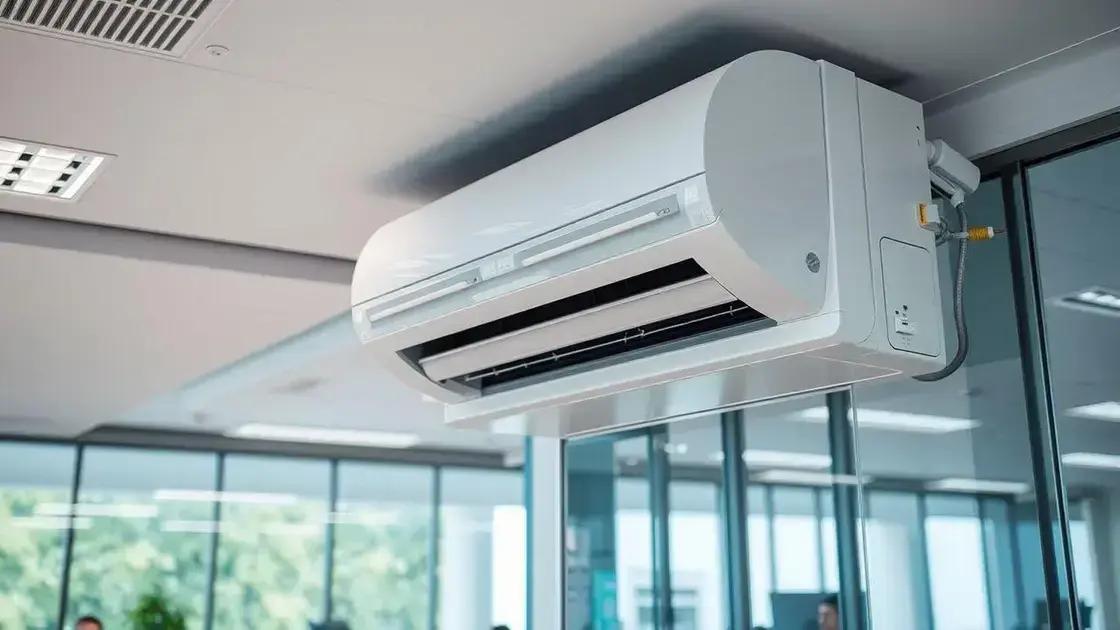 Ar condicionado para escritório grande: 5 dicas essenciais para escolher o ideal