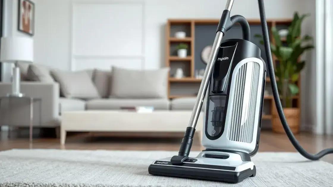 Aspirador de pó com filtro HEPA para alergias: o guia completo