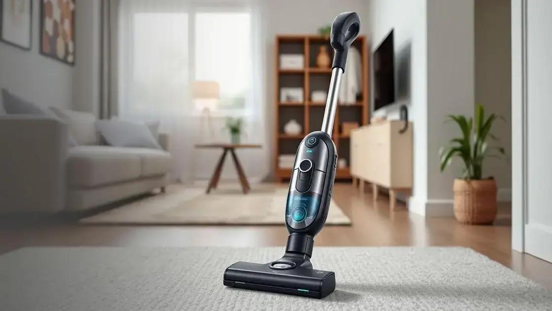 Aspirador de pó para apartamento pequeno: 5 modelos que vão revolucionar sua limpeza