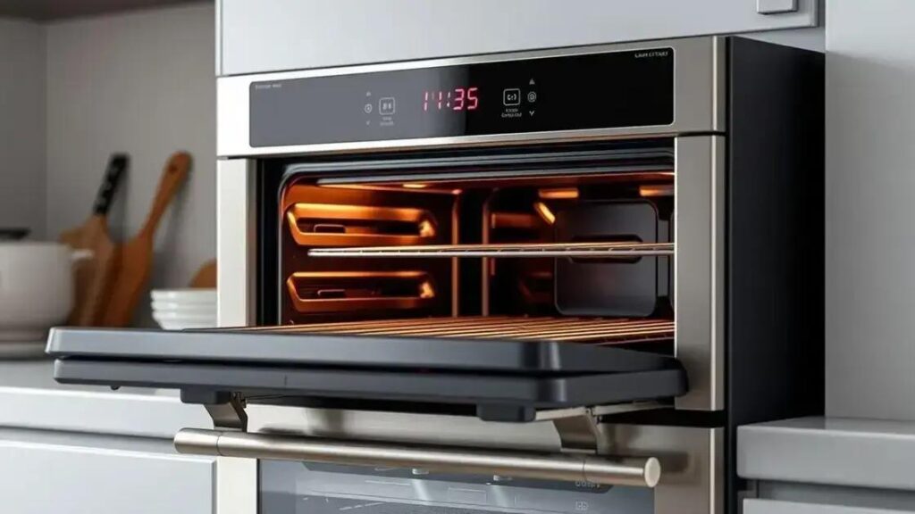 Forno a gás com grill e timer digital: transforme sua cozinha hoje