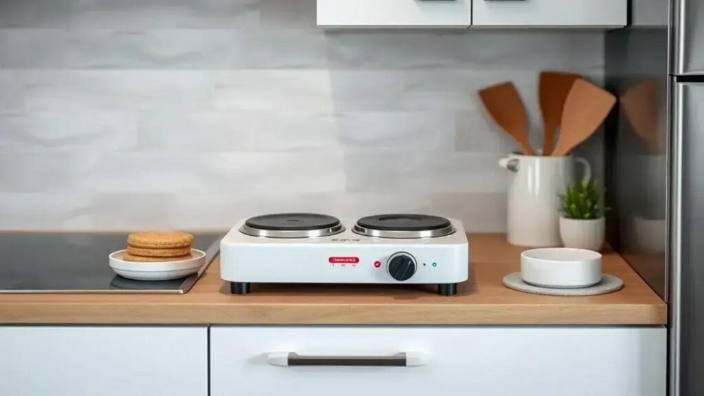 Fogão de mesa 2 bocas para pequenos espaços: escolha prática e funcional