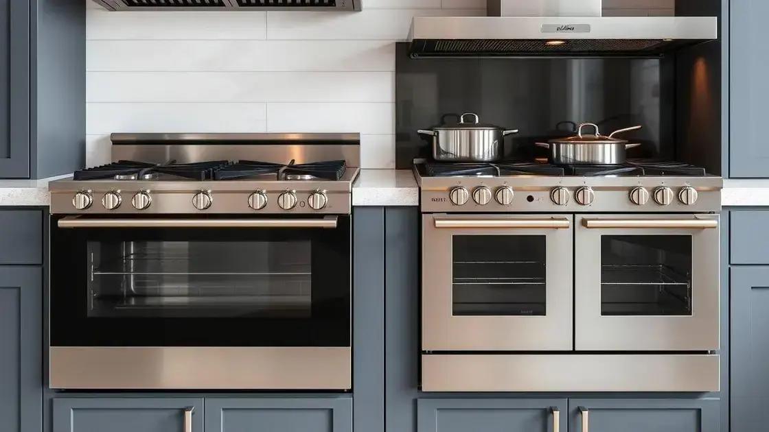 Diferença entre fogão convencional e fogão profissional: saiba qual escolher