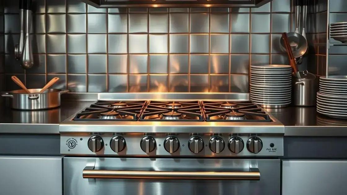Fogão para restaurante pequeno 6 bocas: o que considerar antes de comprar