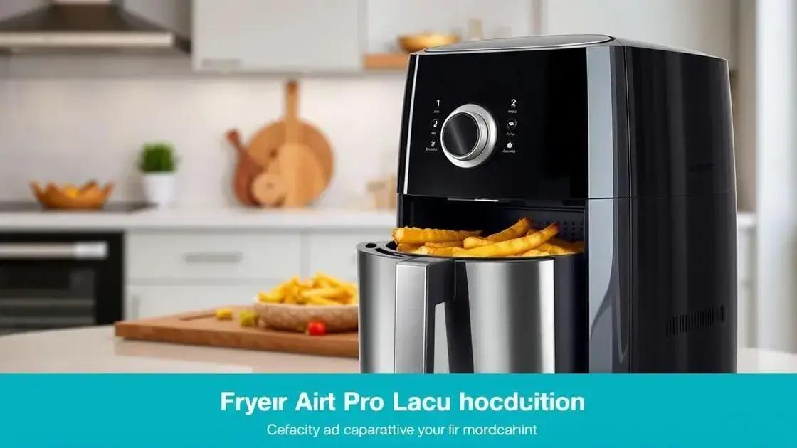 Air fryer com maior capacidade para família grande: descubra a ideal