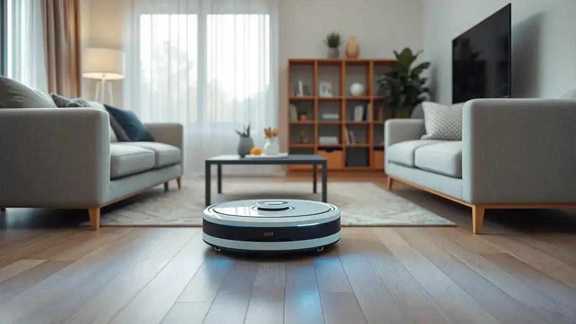 Aspirador robô com mapeamento inteligente 2025: conheça os melhores modelos