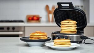 Panquequeira elétrica com superfície cerâmica: descubra como fazer panquecas perfeitas