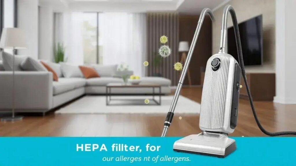 Aspirador de pó com filtro HEPA para alergias: a solução que você procura