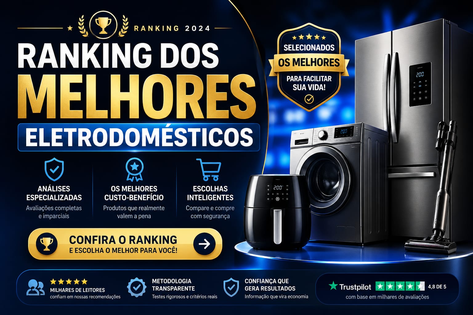 Ranking dos melhores produtos para casa inteligente e decoração