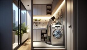 melhor máquina de lavar roupa pequena apartamento: economize espaço e tempo
