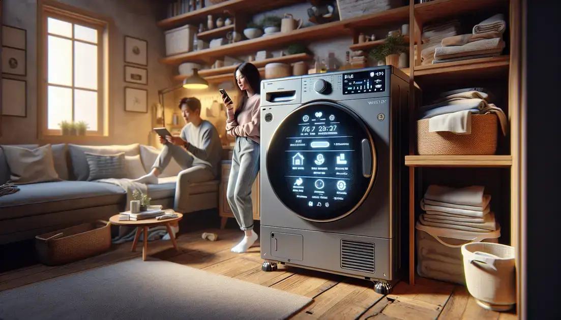 funcionalidades essenciais para casais: programas rápidos, nível de ruído e conectividade