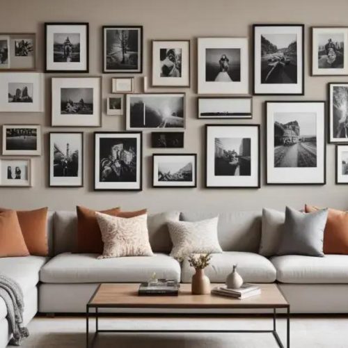 Decoração de parede com fotos: crie um ambiente acolhedor e estiloso