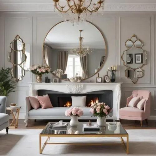 Decoração com espelhos na parede: transforme seu ambiente com estilo