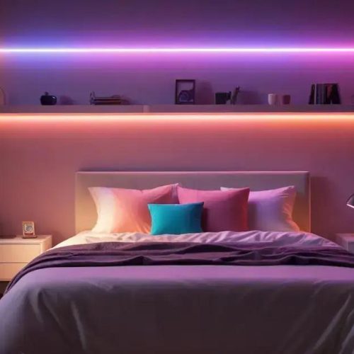 fitas de led rgb para quarto: transforme seu espaço hoje com luzes
