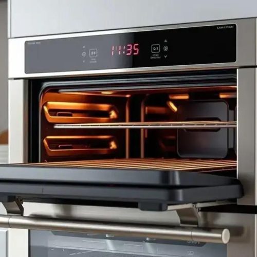 Forno a gás com grill e timer digital: transforme sua cozinha hoje