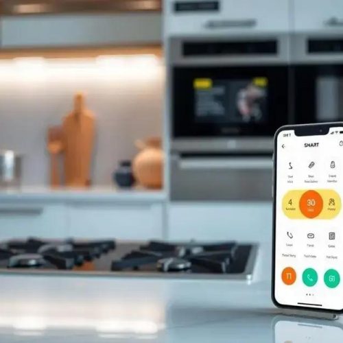 Fogão inteligente com controle por aplicativo: a nova geração na cozinha